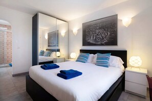 2 habitaciones, tabla de planchar con plancha y wifi gratis 