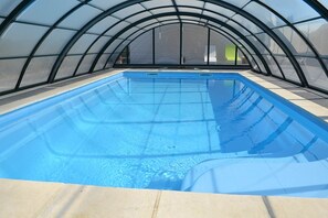 Pool - L'ÉDEN DE LA HAUTE FORÊT - Rated 4 stars - Sleeps 12 - Heated pool (Mervent (85200))