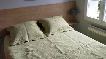 2 chambres, fer et planche Ă repasser, lit parapluie, Wi-Fi gratuit