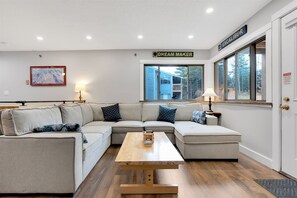 Televisión, chimenea y servicios de streaming 