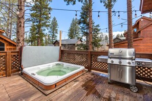 Idromassaggio all'aperto