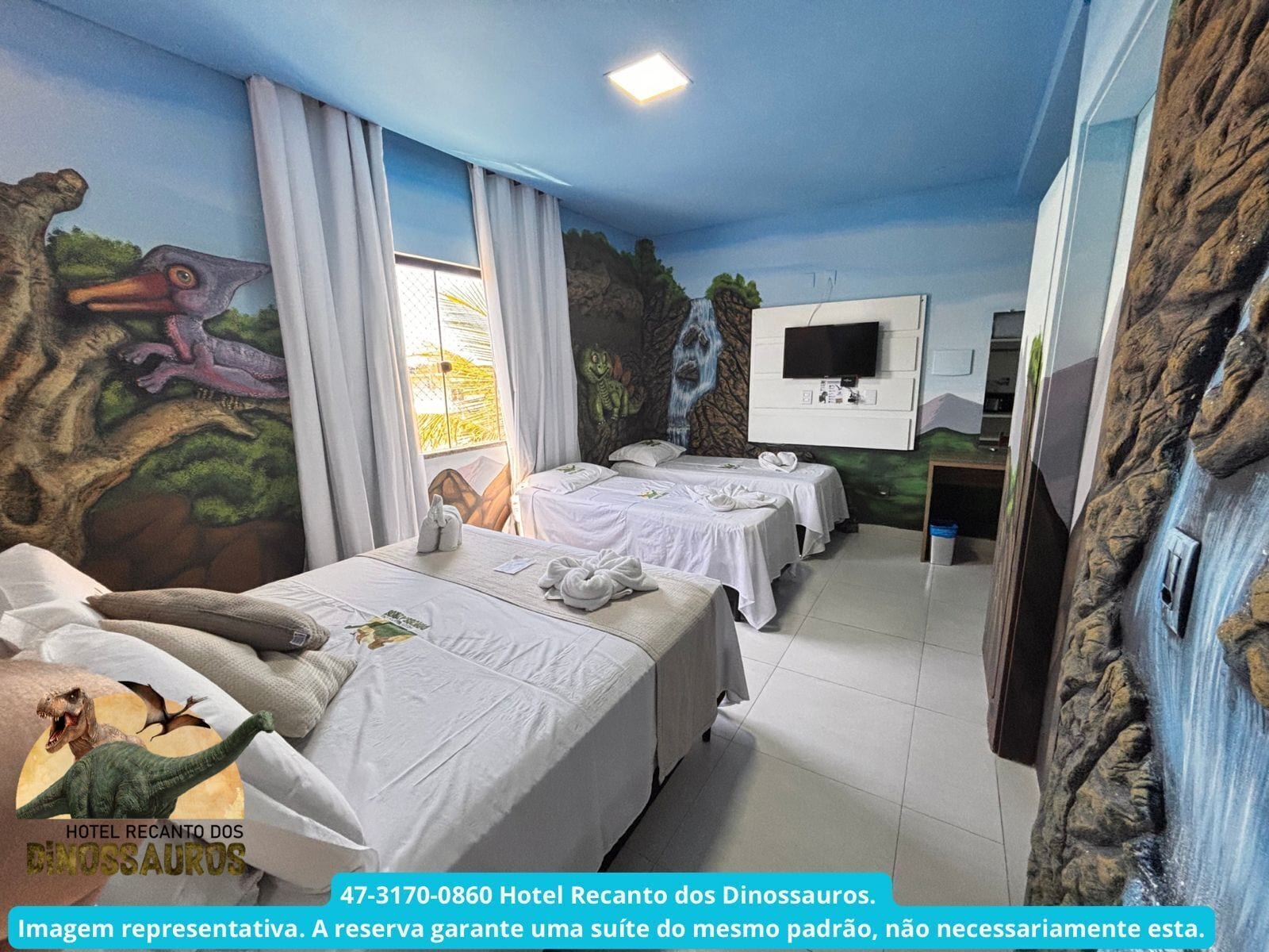 Premium Quadruple Room | Minibar, in-room safe, individually decorated, desk