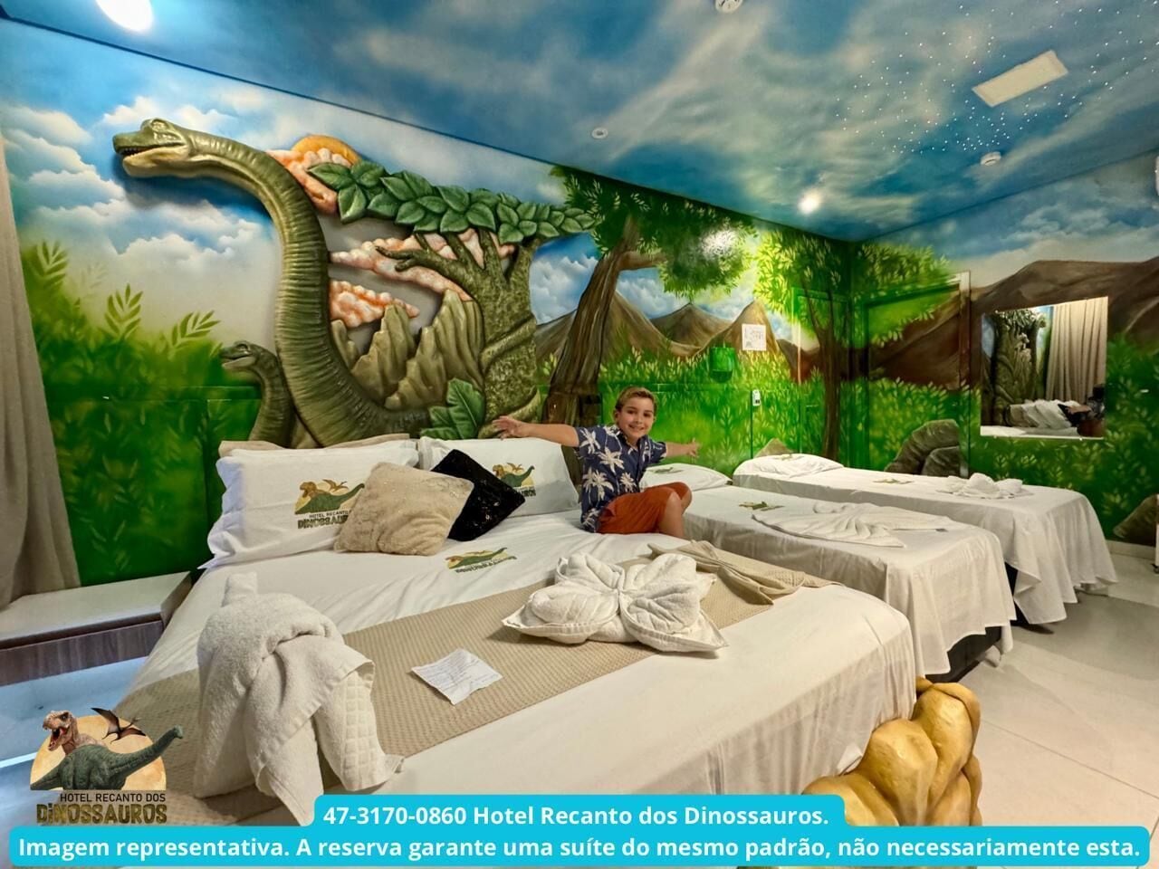 Premium Family Room | Minibar, in-room safe, individually decorated, desk