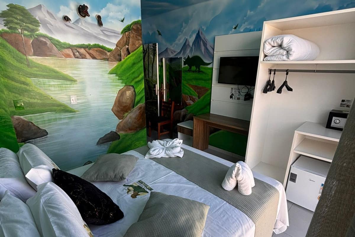 Camera Premium con letto matrimoniale o 2 letti singoli | Minibar, una cassaforte in camera, con stile personalizzato