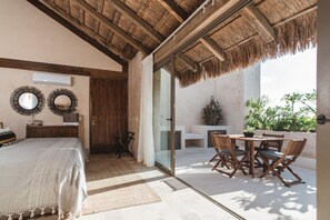 Egyptian cotton sheets, premium bedding, pillowtop beds - Lumina at LOSANTOS Tulum (Tulum)