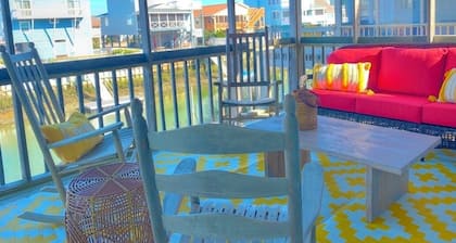 Freshly updated canal front on one of Nat Geo's best beaches