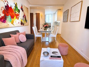 Smart TV, fireplace - L'appartement Jean Bologne L (Paris)
