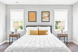 4 chambres, fer et planche à repasser, Wi-Fi gratuit, draps fournis