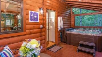 Idromassaggio all'aperto