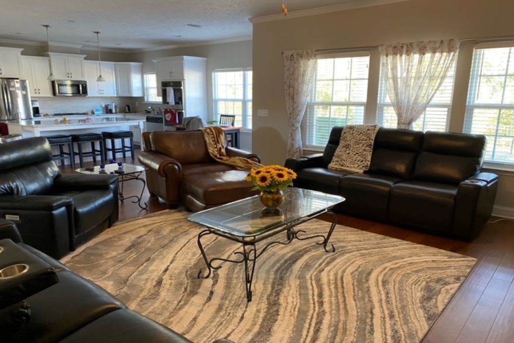 Smart-tv en een open haard