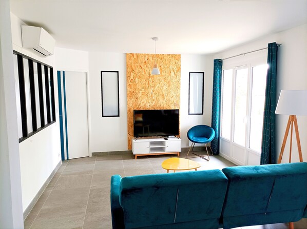 Living area - LE CARRELET DE L'ESTUAIRE (Saint-Seurin-De-Cursac)