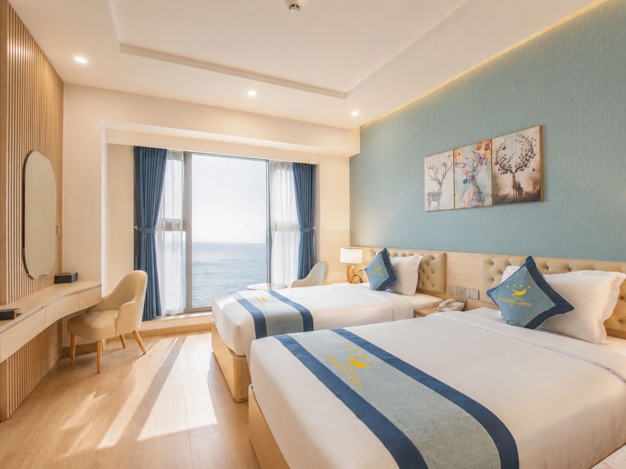 Ocean Symphony Senior Deluxe Twin | Beach/ocean view