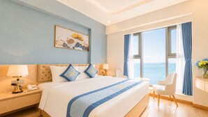 Suite – premier | Utsikt mot strand/hav