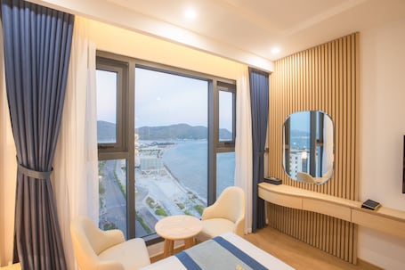 Deluxe Room, Partial Sea View | View from room