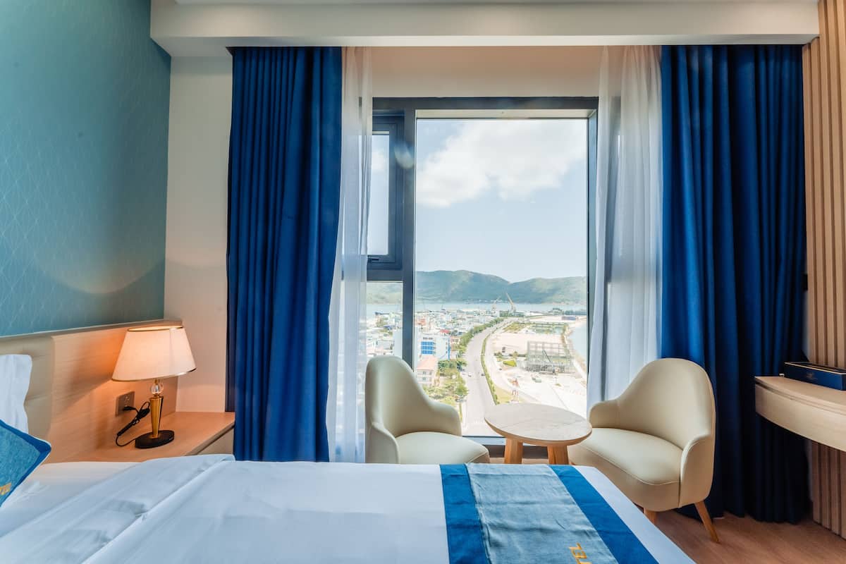 Premium bedding, memory-foam beds, free minibar items, in-room safe