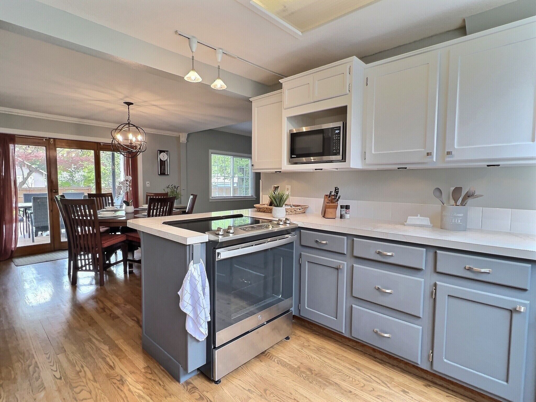 Park-like 1915 downtown home fire dining gameroom ping pong bikes walk to lake!