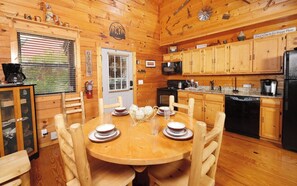 Fridge, microwave, oven, stovetop - Heavenly Haze Hideaway - Relax in the Outdoor Hot Tub (Sevierville)