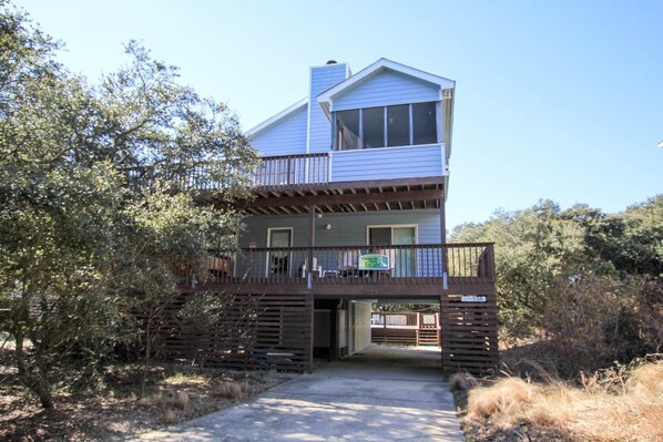 Exterior - 1758 - Chesapeake Colony Escape, 5-bed home Corolla, NC, pet friendly, private pool (Corolla)