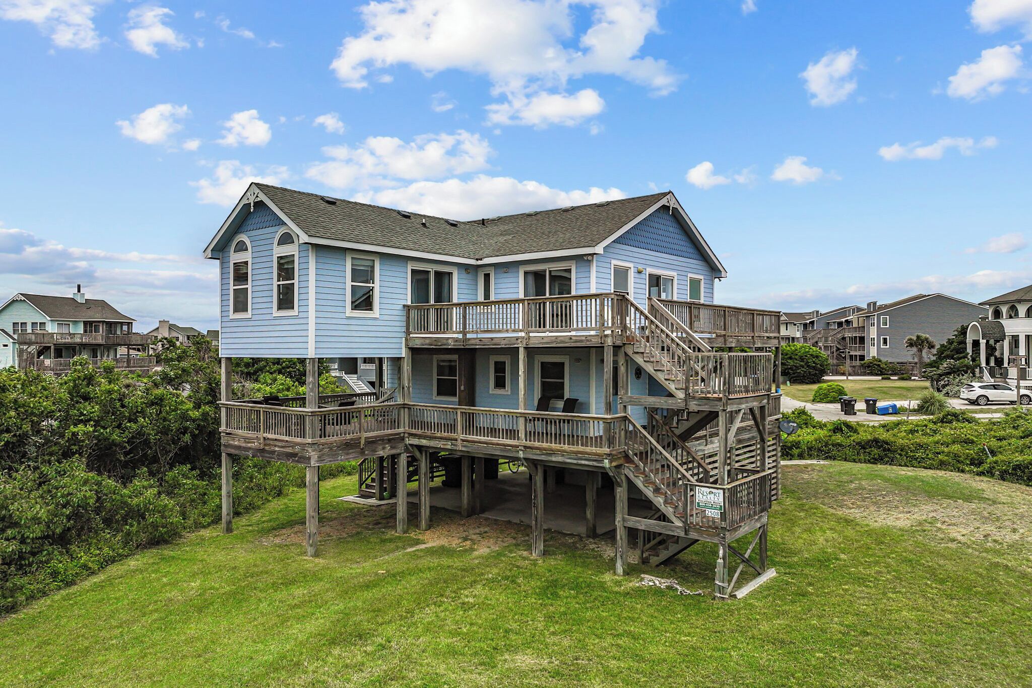 Quiet home with location, location, location as close to the water as Semi-Oceanfronts.