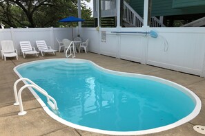 Beheizter Pool