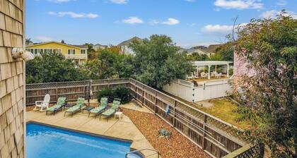 2840 - Turtle-ly Relaxed, Pet Free Oceanside Home in Carolina Dunes with Private Pool & Hot Tub