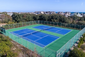 Sport court - 3165 - Chapman - Oceanfront Duck Condo | Community Pool & Views (Duck)