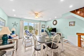 Televisión y reproductor de DVD 