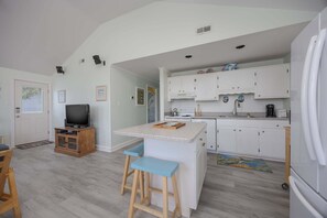 Fridge, microwave, oven, stovetop - 5415- Liberty Call, Between the Highways | Nags Head | Sleeps 6 (Nags Head)