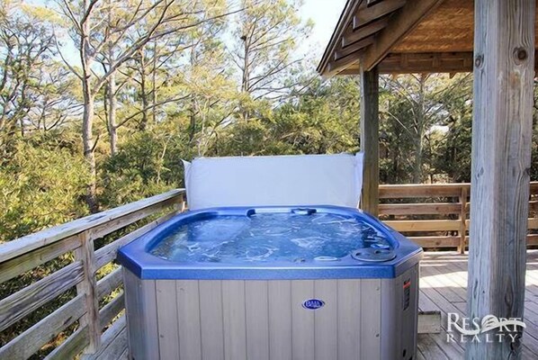 Baignoire à remous extérieure