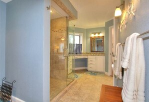 Bañera, toallas