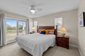 5 bedrooms, internet, bed sheets - 7219- C-Waves, Salvo Beach House | Pool, Hot Tub & Walk to Beach (Salvo)