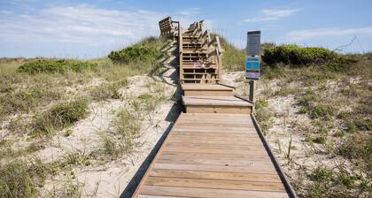 7950- Ocean, | Coastal Hatteras Escape | Walk to Beach