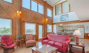 TV, DVD player, stereo