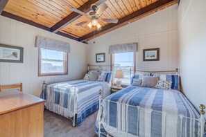 4 habitaciones, wifi gratis y ropa de cama 