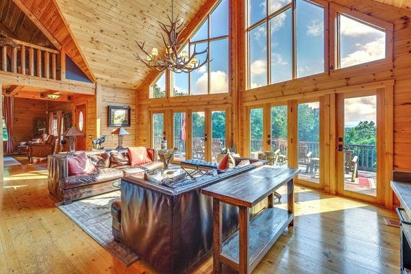 Blairstown Vacation Rental | 4BR | 2.5BA | 3,010 Sq Ft | Steps Required