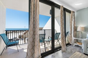 TV, DVD player - Island Winds West 175 | Gulf Front | Heated Outdoor Pool | My Beach Getaways (Gulf Shores)