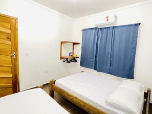 2 間臥室、低過敏寢具、遮光布/窗簾、免費無線上網