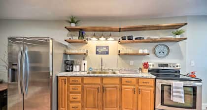 Modern Apt Near Lake George - Walk to Beach!