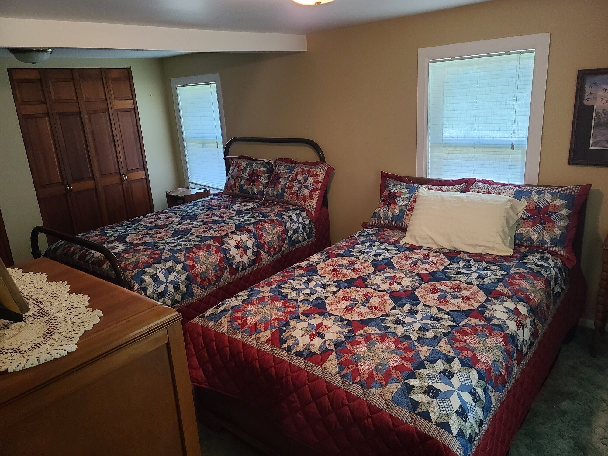 Harsens Island Farm House on 10 Wooded Acres Adjacent to Pond