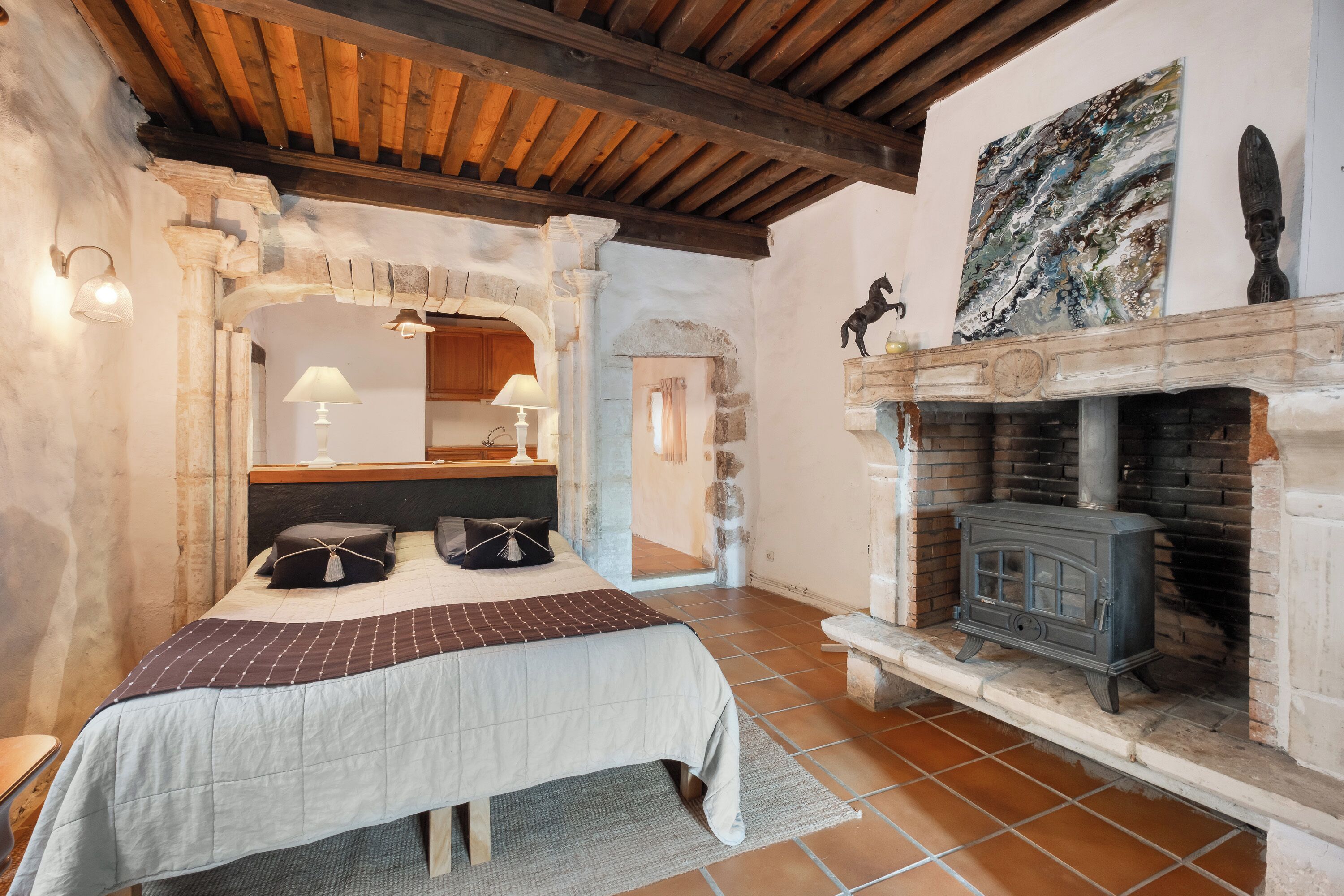 4 chambres, Wi-Fi gratuit, draps fournis