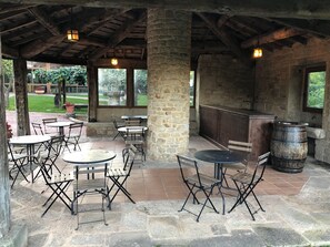 Restauration en plein air