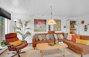 TV connectée, cheminée