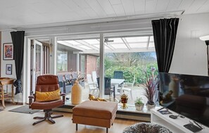 TV connectée, cheminée