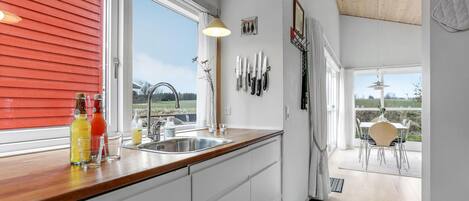 Fridge, stovetop, dishwasher