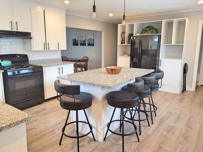 Private, updated home, AC/FP, garage, yard, swim club, in town. IP089 by LRS