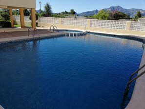 Pool - Beautiful apartment on the 4th floor, South East facing terrace with views, pool and garage! (Xeraco Playa)