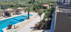 Balcony view - Secret Garden Hotel (Platanias)