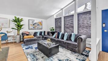 TV connectée, cheminée