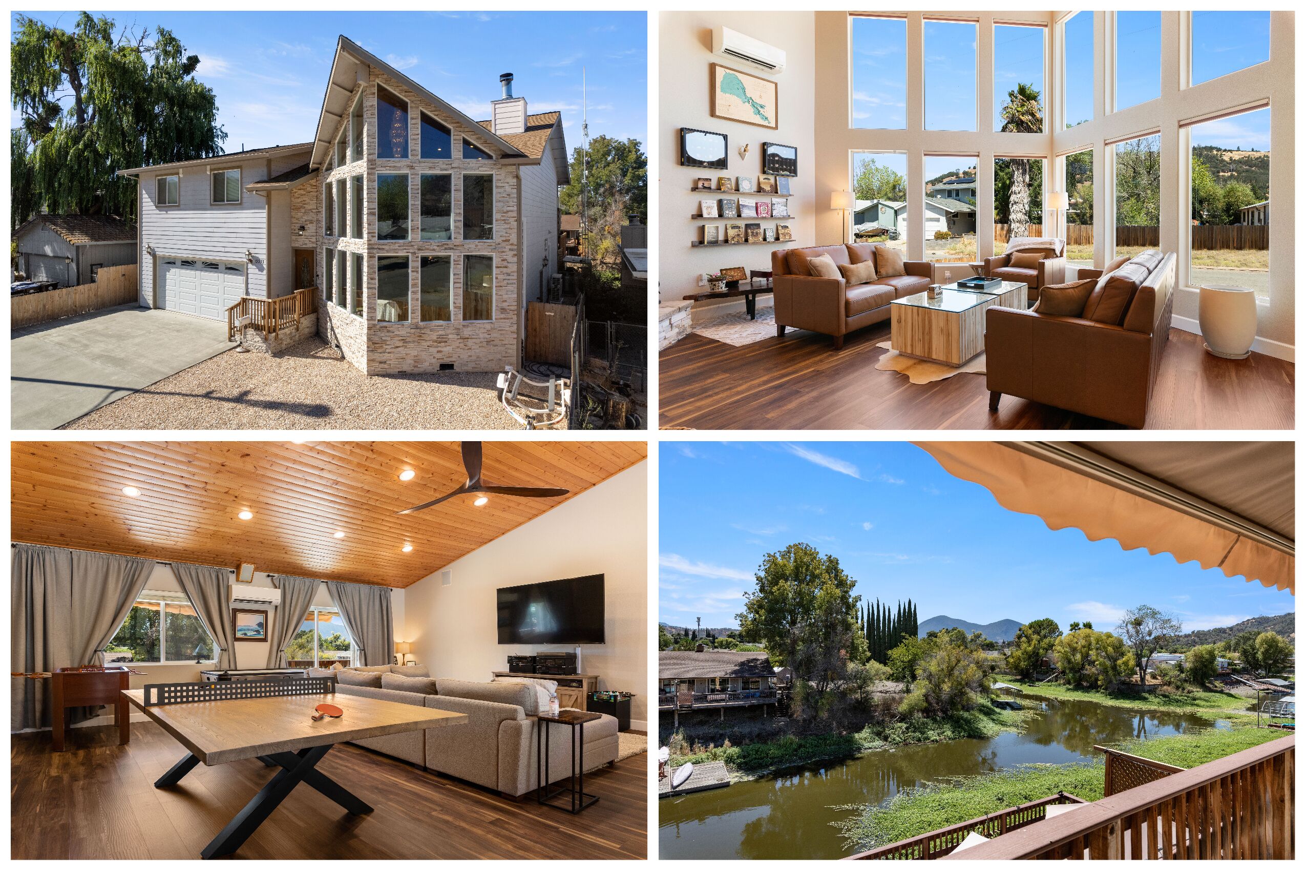 ♛ Stunning Lake House Smart Home w/ Boat Dock, Sauna, & Steam Shower + More ♛