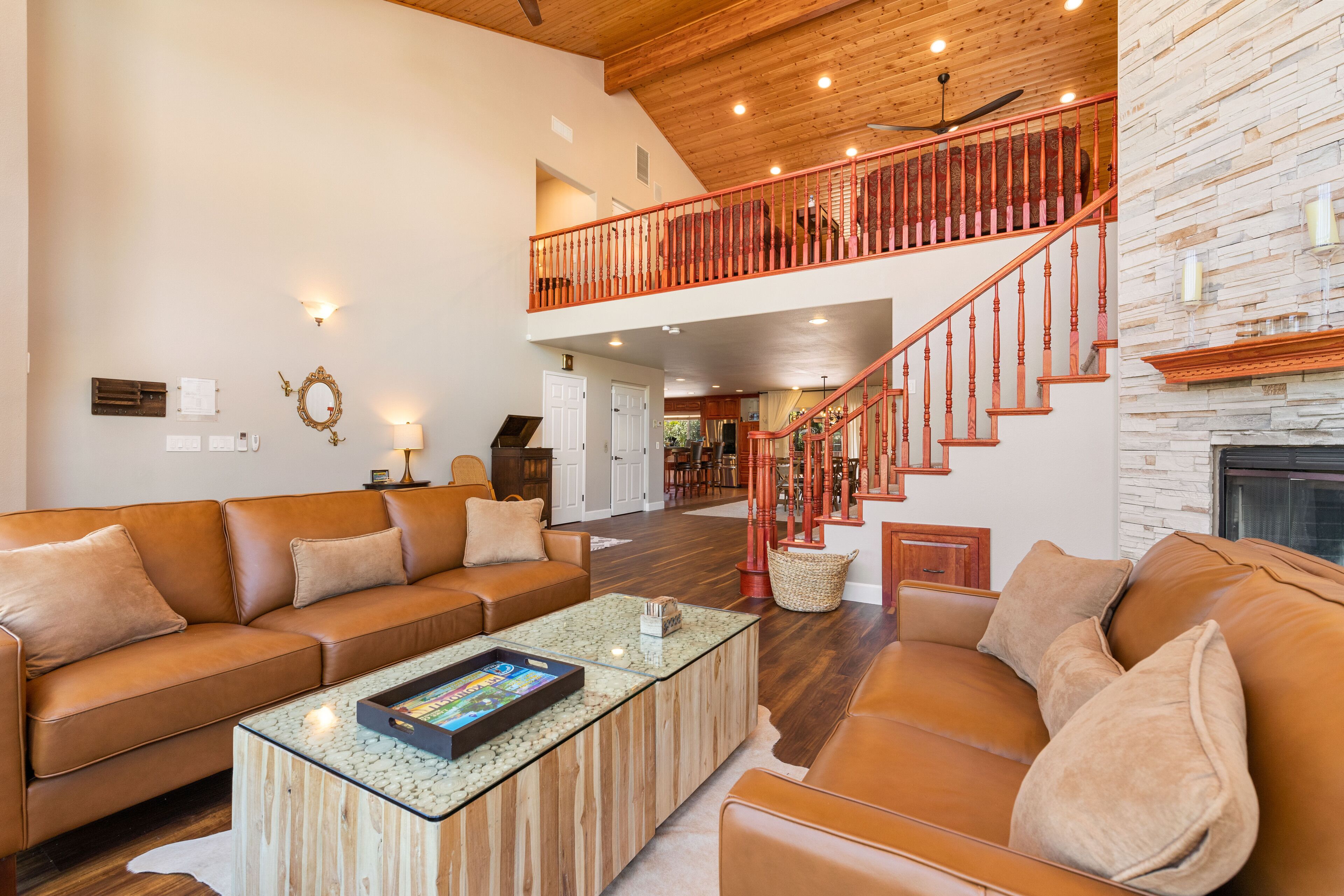 ♛ Stunning Lake House Smart Home w/ Boat Dock, Sauna, & Steam Shower + More ♛